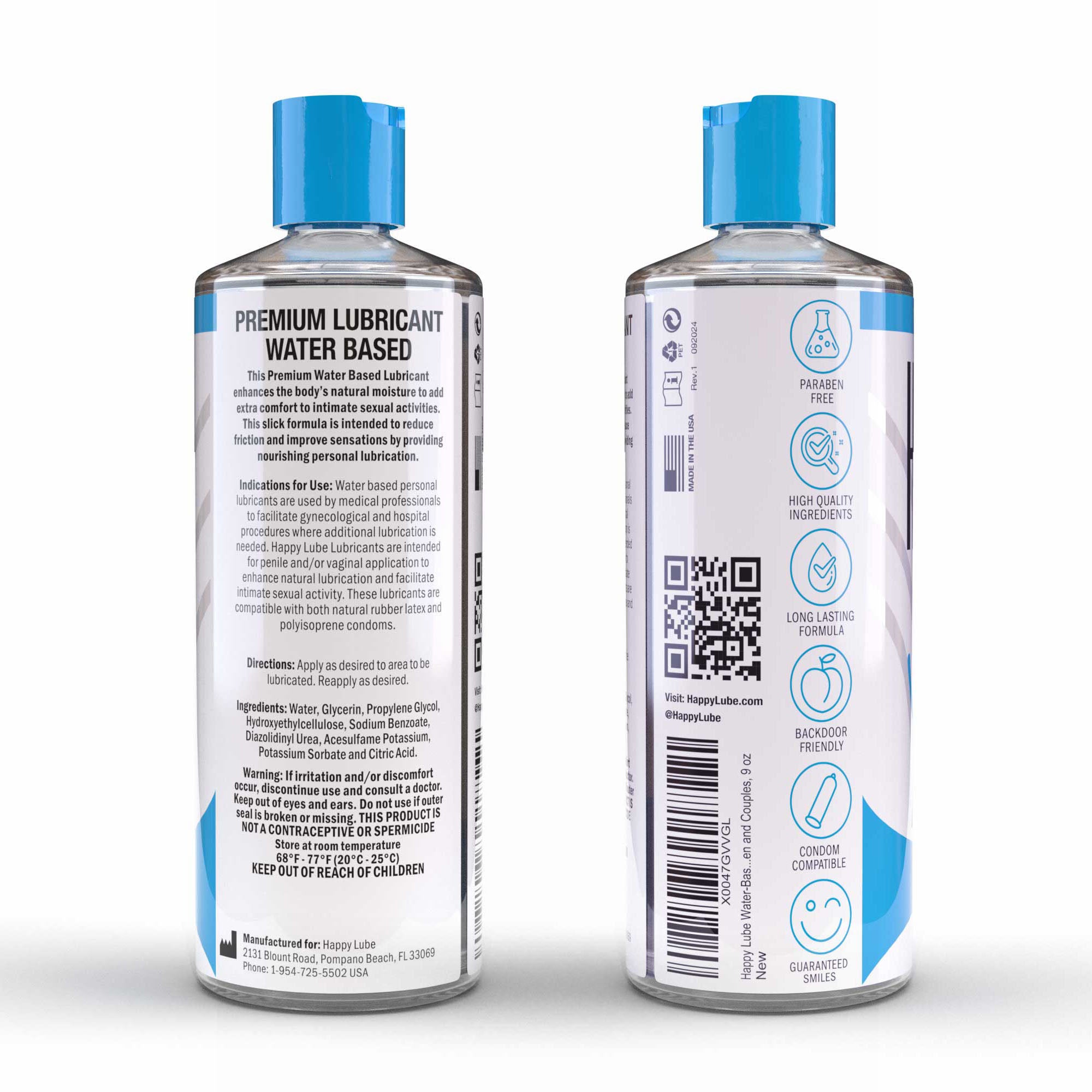 Happy Lube Water-Based Lubricant