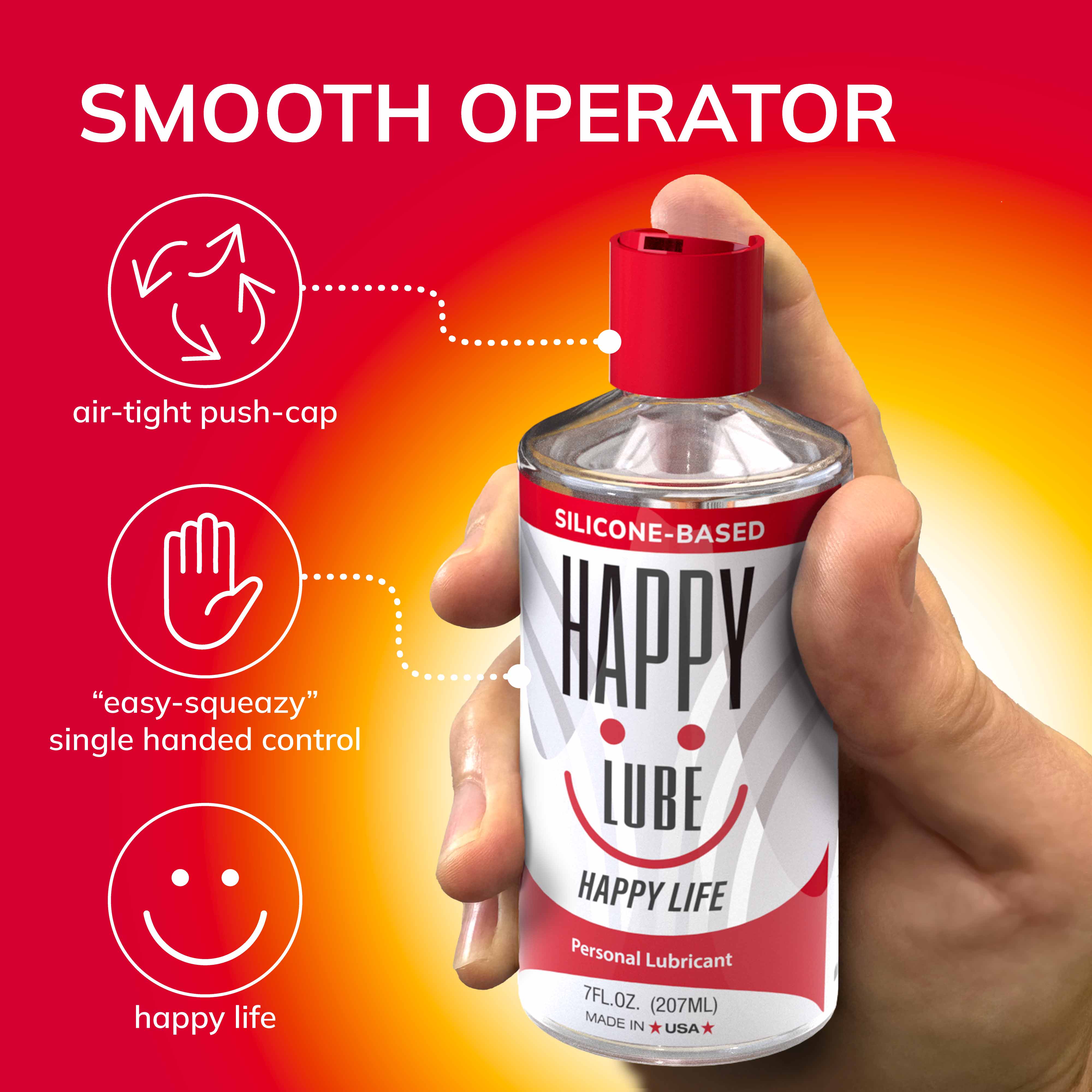 Happy Lube Silicone-Based Lubricant