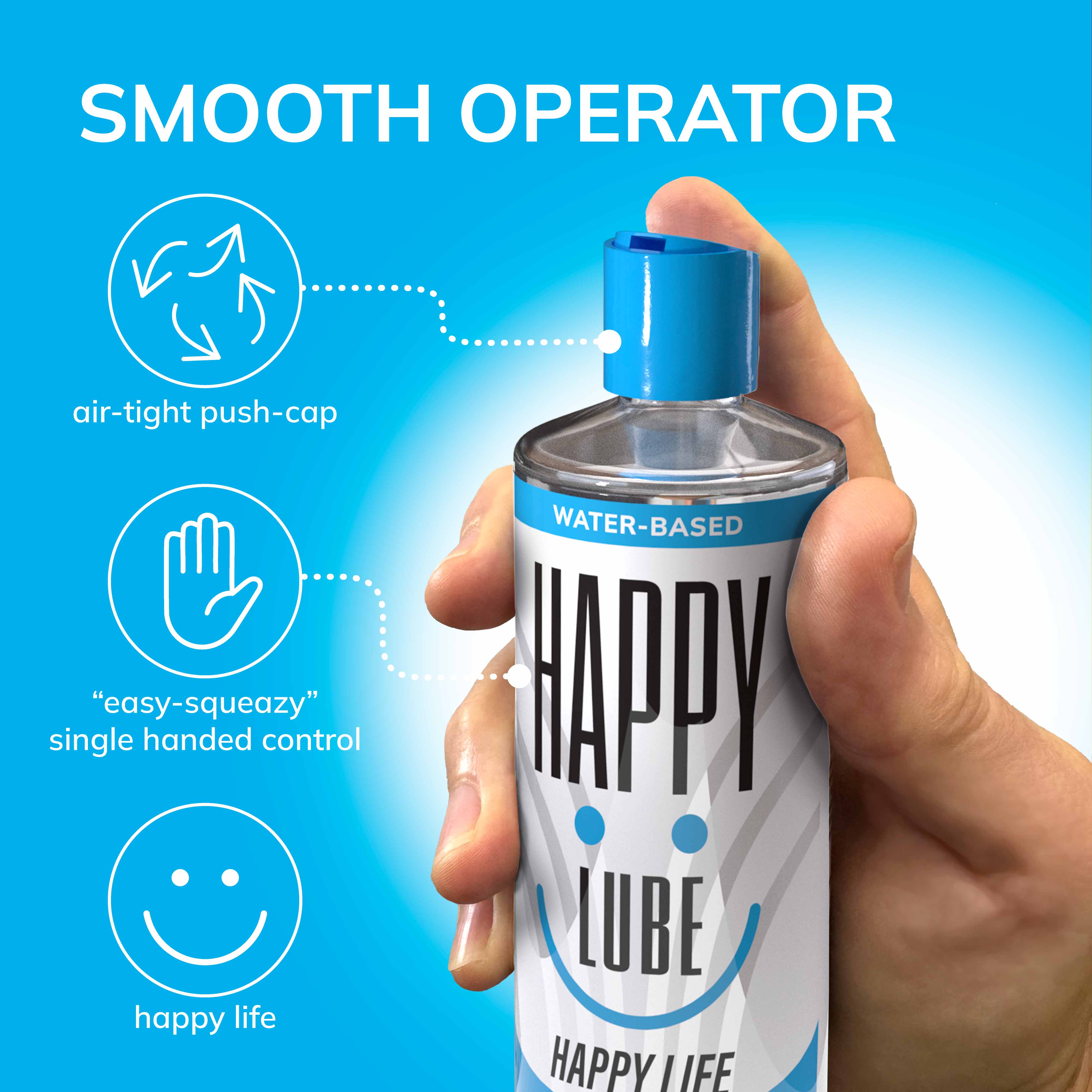 Happy Lube Water-Based Lubricant